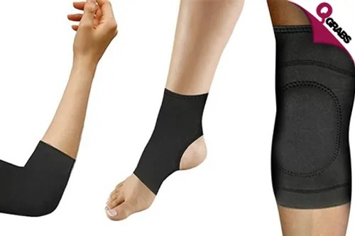 From QR25 Provide Support with a Set of Compression Braces for Your Elbow, Knee & Ankle! (Up to QR260 Value)
